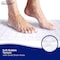 Kenney Mfg Microban Protected Bubble Bath Mat, 26.75in L x 14.5in W, Frosted MB61187H - alternate 2